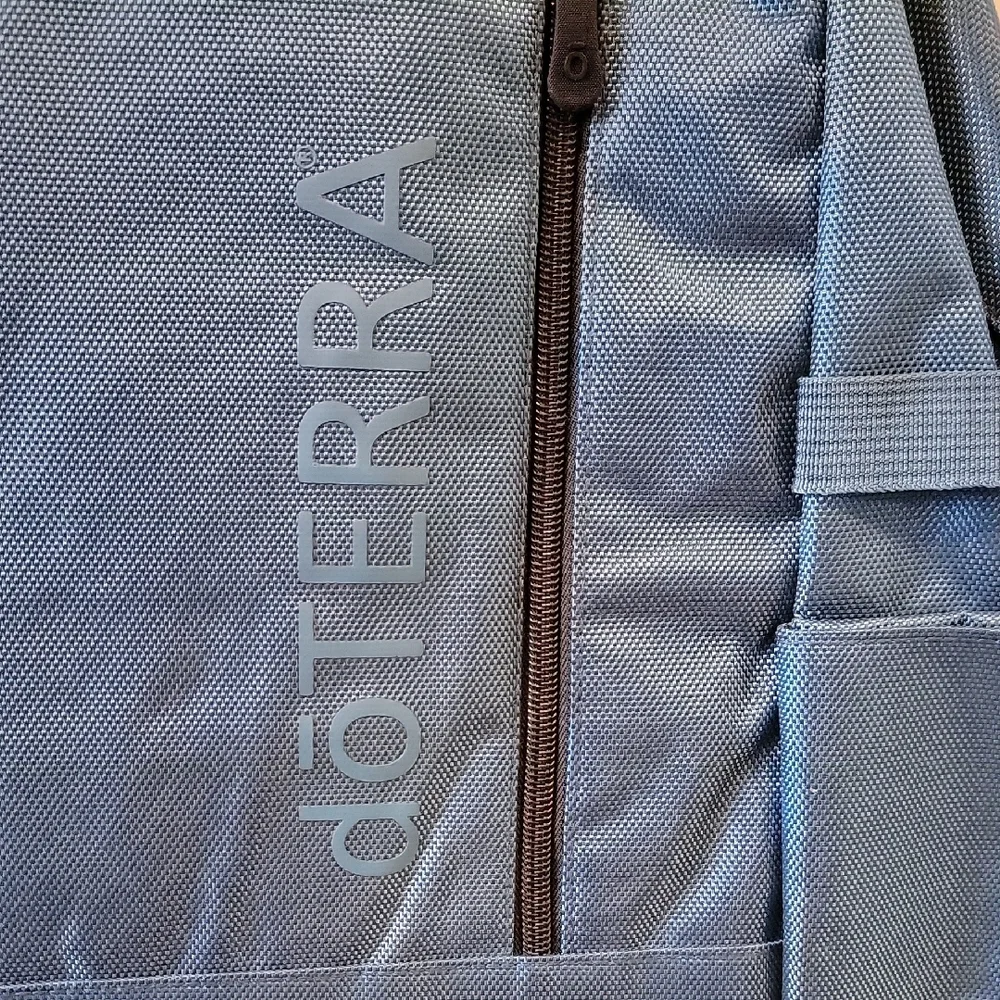 Doterra Teal Backpack with Black Accents